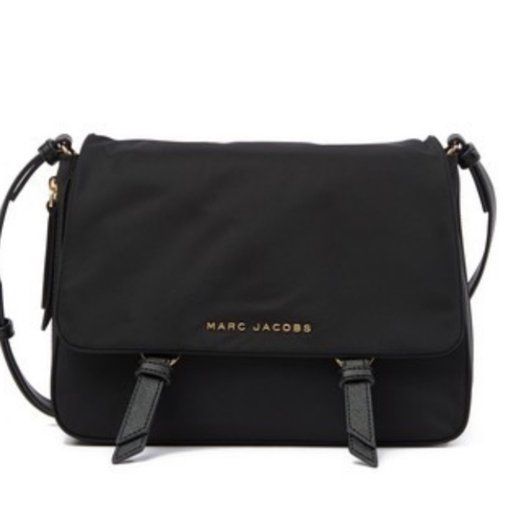 NWT Marc Jacobs Black Messenger Bag - Picture 1 of 8